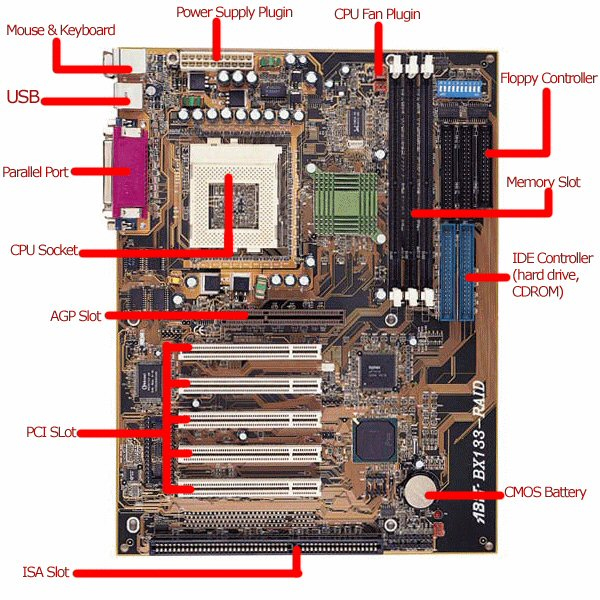 Cpu shop motherboard parts